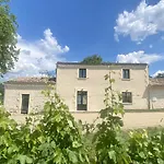L'eperonnette, Cozy House With Swimming Pool, Surrounded By Vineyard, Near St Emilion 別荘 *