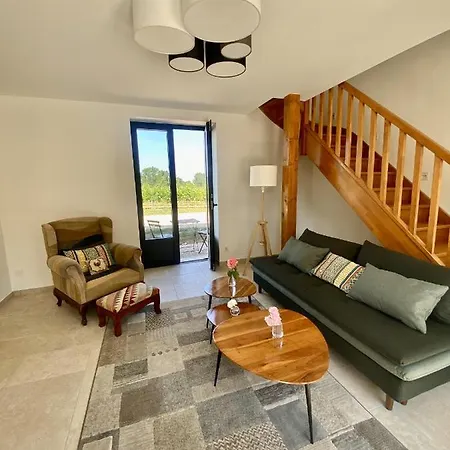 L'eperonnette, Cozy House With Swimming Pool, Surrounded By Vineyard, Near St Emilion * Vérac