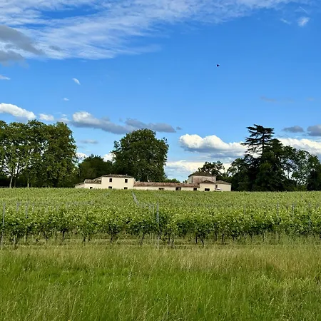 L'eperonnette, Cozy House With Swimming Pool, Surrounded By Vineyard, Near St Emilion בית נופש