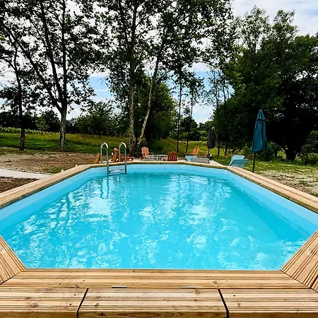 L'eperonnette, Cozy House With Swimming Pool, Surrounded By Vineyard, Near St Emilion 別荘